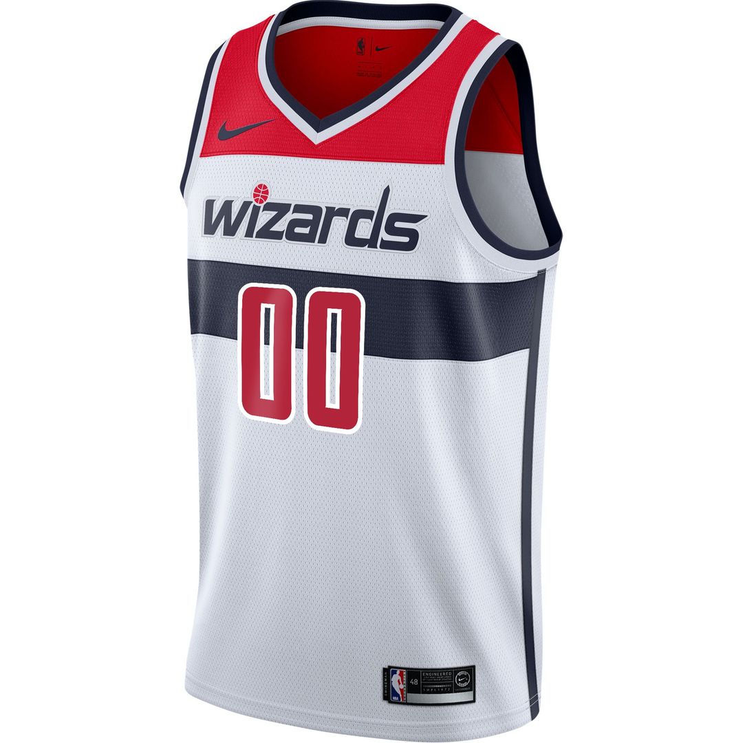 Washington Wizards | 2020/21 Swingman Custom Jersey - Association Edition - White