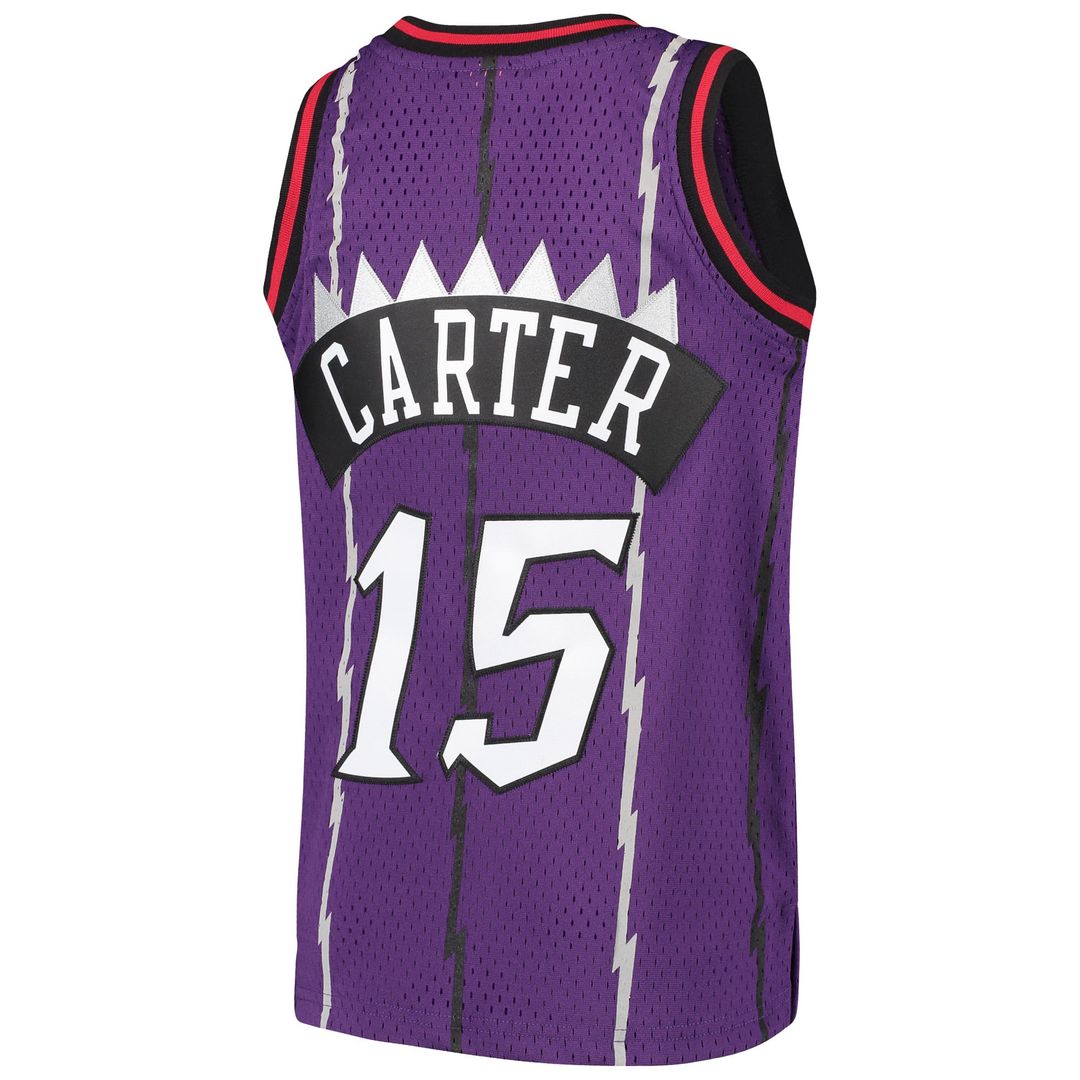 Vince Carter | Toronto Raptors | Youth 1998/99 Hardwood Classics Swingman Throwback Jersey - Purple