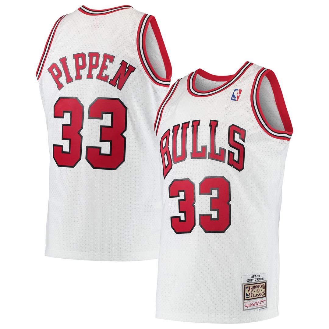 Scottie Pippen | Chicago Bulls | 1997/98 Hardwood Classics Swingman Jersey - Black