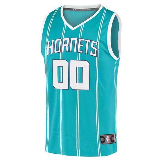 Charlotte Hornets | Fast Break Replica Custom Jersey - Icon Edition - Teal