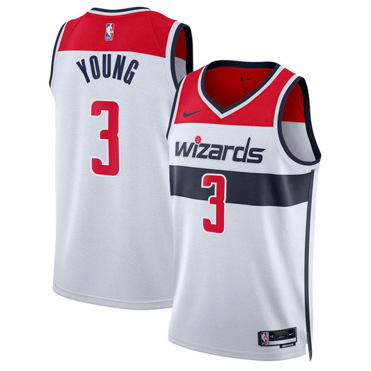 Trae Young | Washington Wizards | Unisex Swingman Jersey - Association Edition - White
