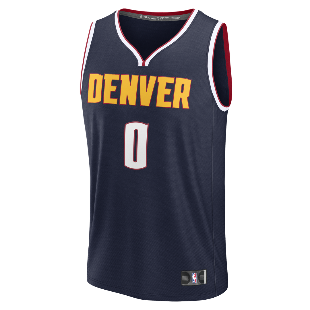 Christian Braun | Denver Nuggets | Fast Break Replica Jersey - Icon Edition - Navy