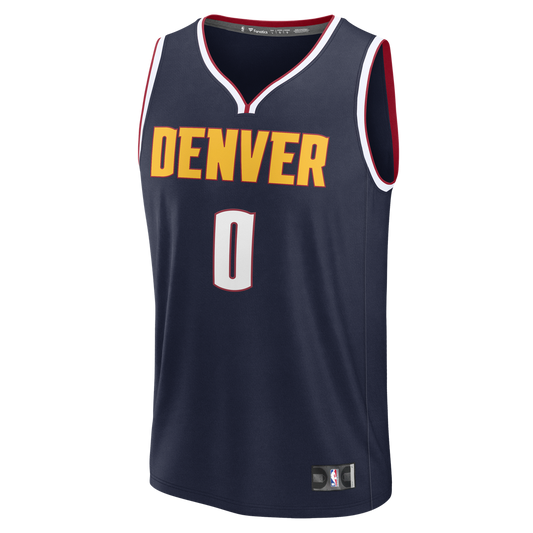 Christian Braun | Denver Nuggets | Fast Break Replica Jersey - Icon Edition - Navy