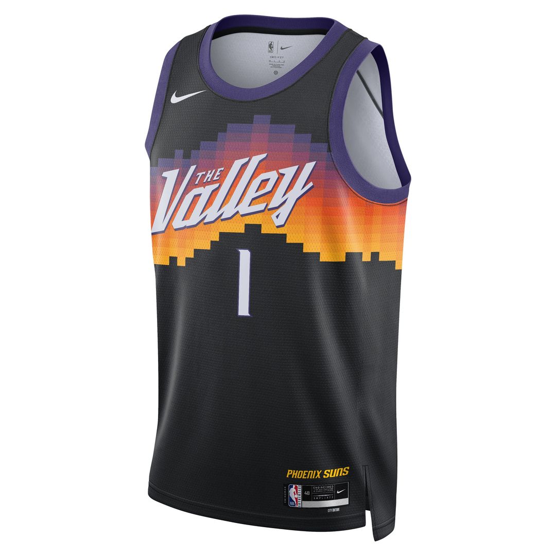Devin Booker | Phoenix Suns | Unisex 2025/26 Swingman Jersey - Black - City Edition