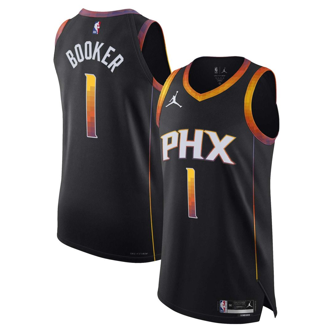Devin Booker | Phoenix Suns | Player Jersey - Statement Edition - Black