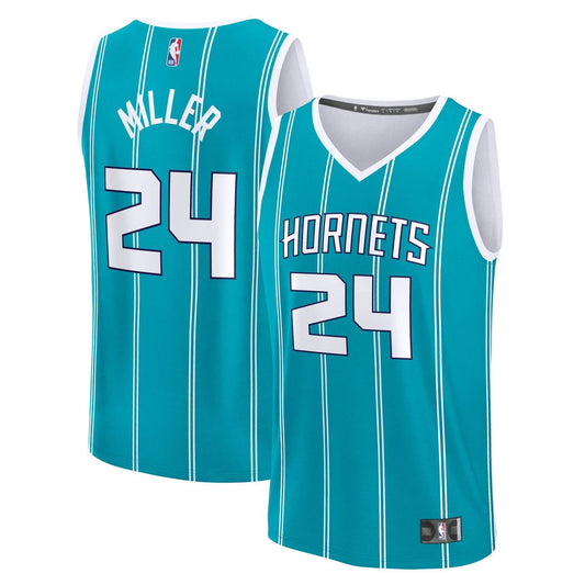 Brandon Miller | Charlotte Hornets | Fast Break Replica Jersey - Icon Edition - Teal