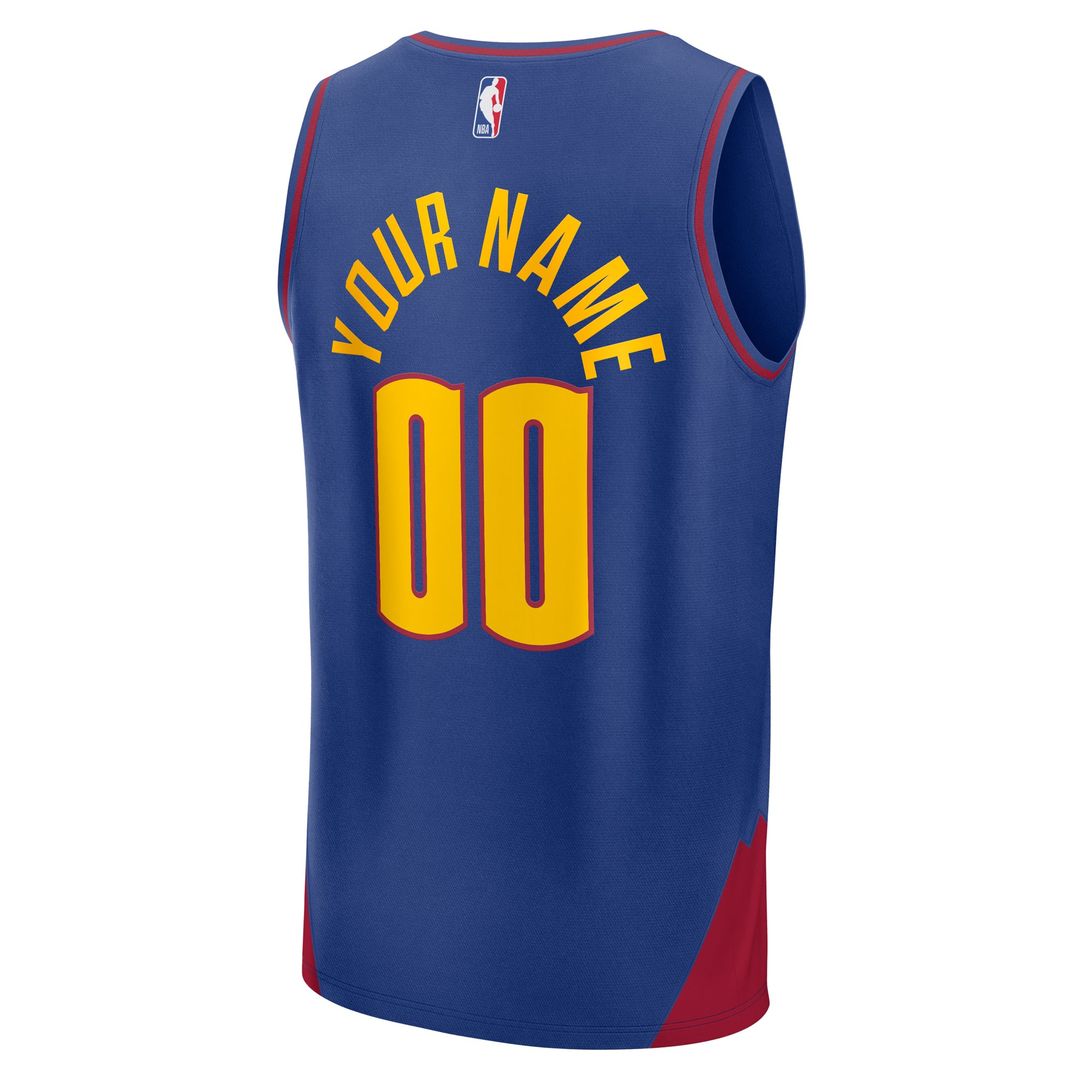 Denver Nuggets | Fast Break Custom Jersey - Icon Edition - Navy