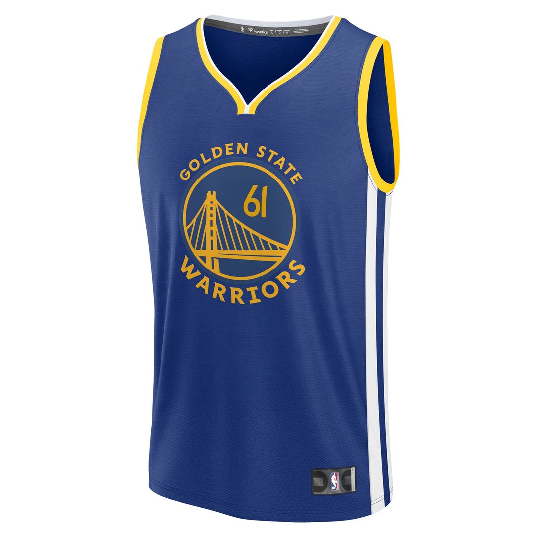 Pat Spencer | Golden State Warriors | Fast Break Replica Player Jersey - Icon Edition - Royal
