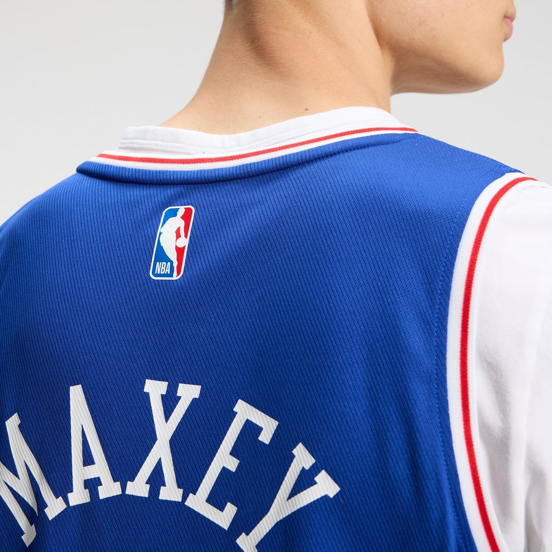 Tyrese Maxey | Philadelphia 76ers | Fast Break Replica Player Jersey - Icon Edition - Royal