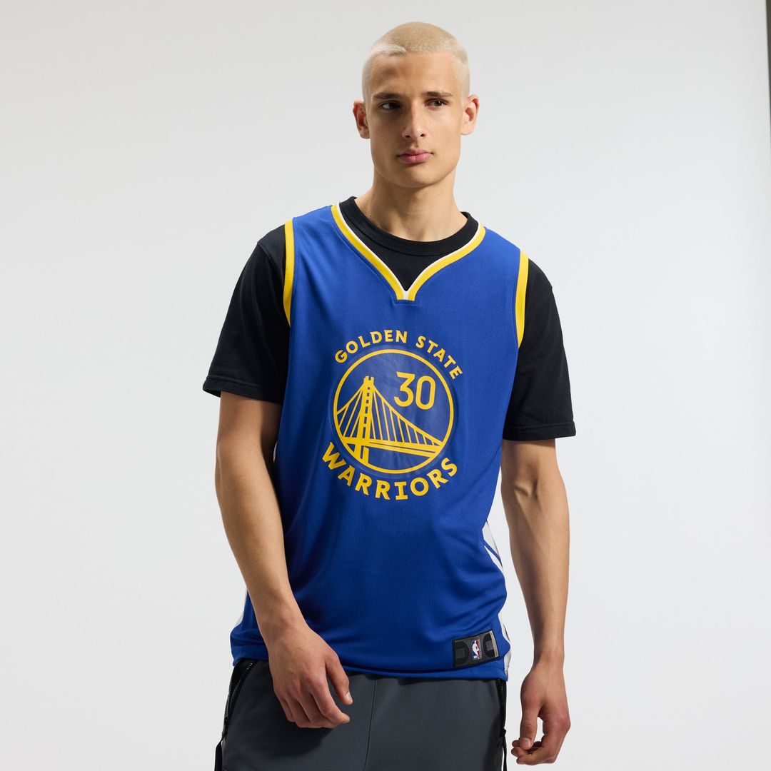 Stephen Curry | Golden State Warriors | Fast Break Replica Jersey - Icon Edition - Royal