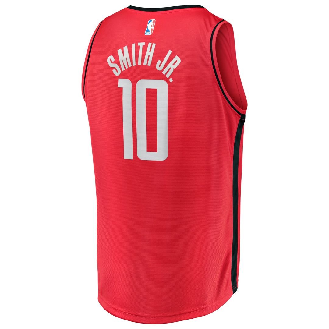 Jabari Smith Jr. | Houston Rockets | Youth Fast Break Replica Player Jersey - Icon Edition - Red