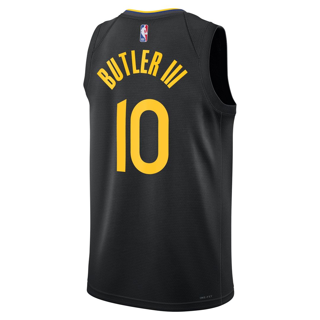 Jimmy Butler | Golden State Warriors | Unisex Swingman Jersey - Statement Edition - Black