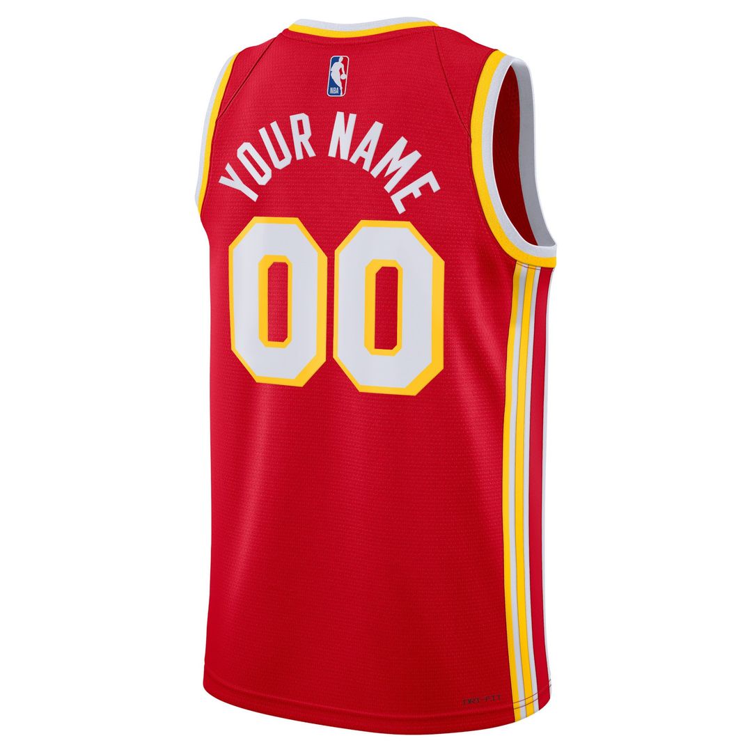 Atlanta Hawks | Unisex Swingman Custom Jersey White - Association Edition