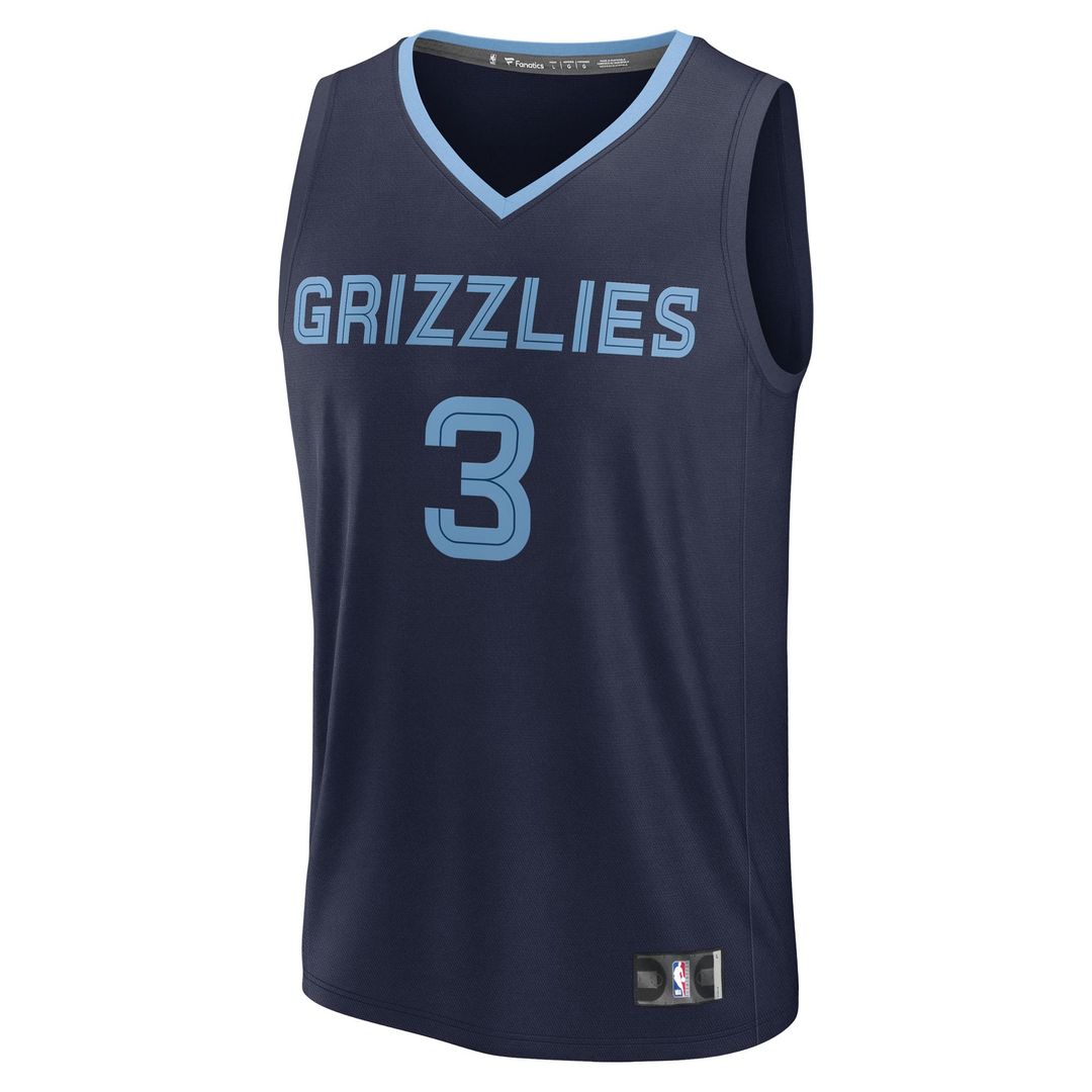 Memphis Grizzlies | Kentavious Caldwell - Pope Fast Break Replica Player Jersey - Icon Edition - Navy