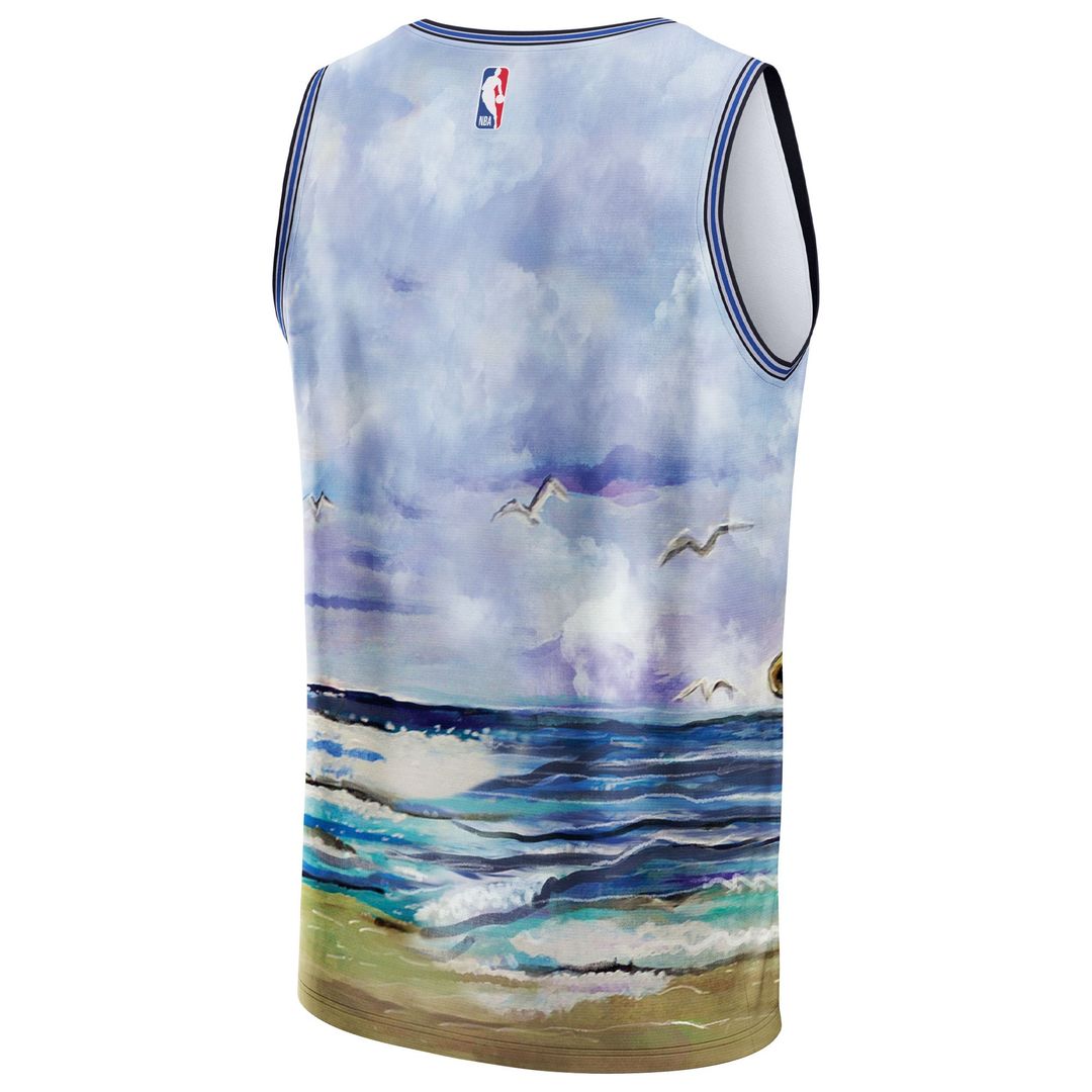NBA & KidSuper Studios by | Dallas Mavericks | Unisex Hometown Jersey - Blue