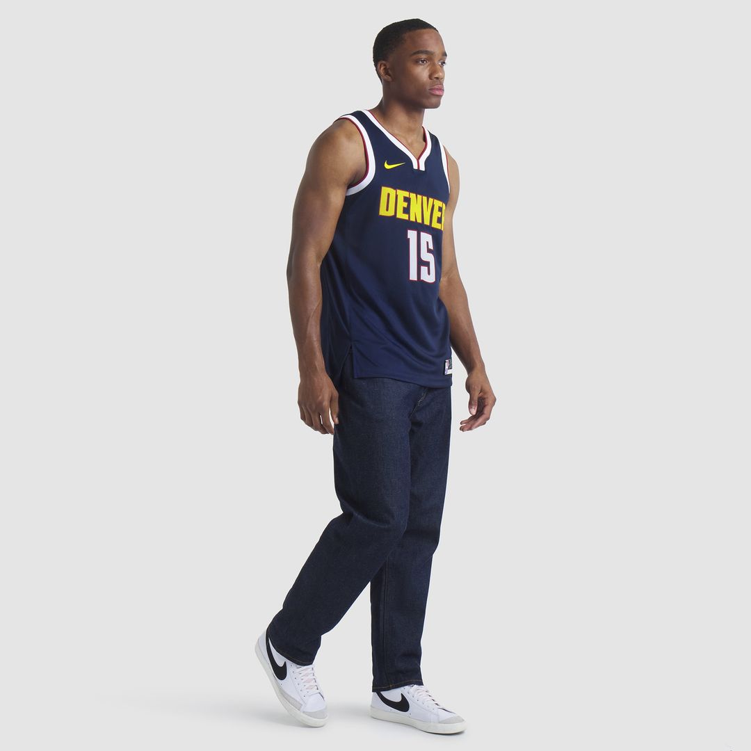 Nikola Jokic | Denver Nuggets | Unisex Swingman Jersey - Icon Edition - Navy