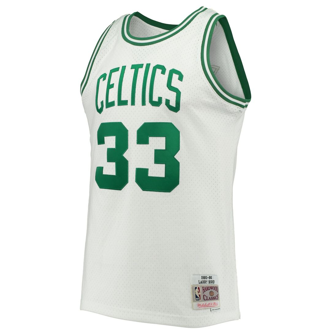 Larry Bird | Boston Celtics | Hardwood Classics 1985/86 Swingman Jersey - White