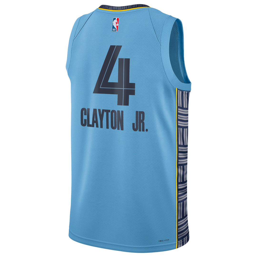 Walter Clayton Jr. | Memphis Grizzlies | Unisex Swingman Jersey - Statement Edition - Light Blue