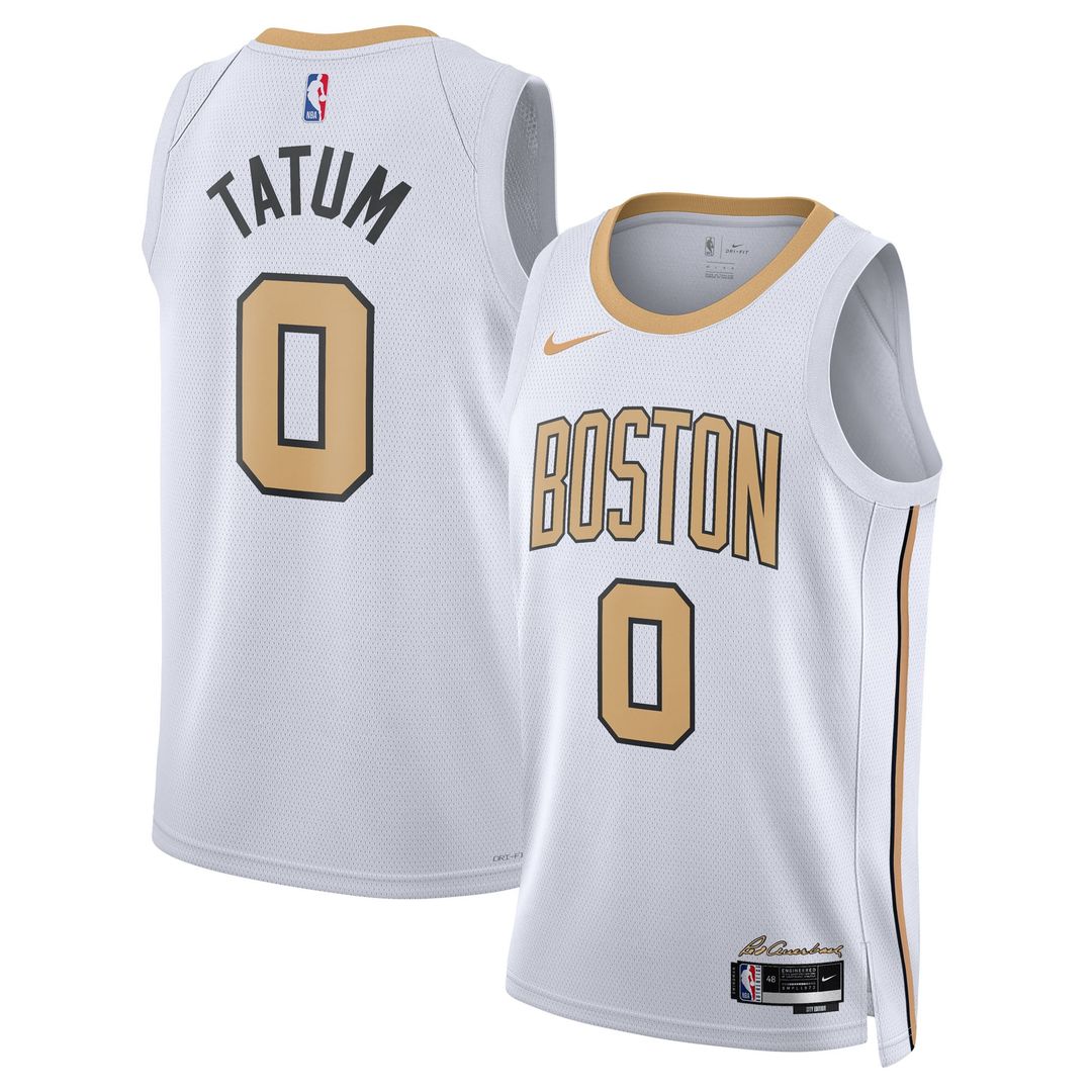 Jayson Tatum | Boston Celtics | Unisex 2025/26 Swingman Jersey - White - City Edition