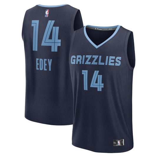 Zach Edey | Memphis Grizzlies | 2024 NBA Draft Fast Break Player Jersey - Icon Edition - Navy