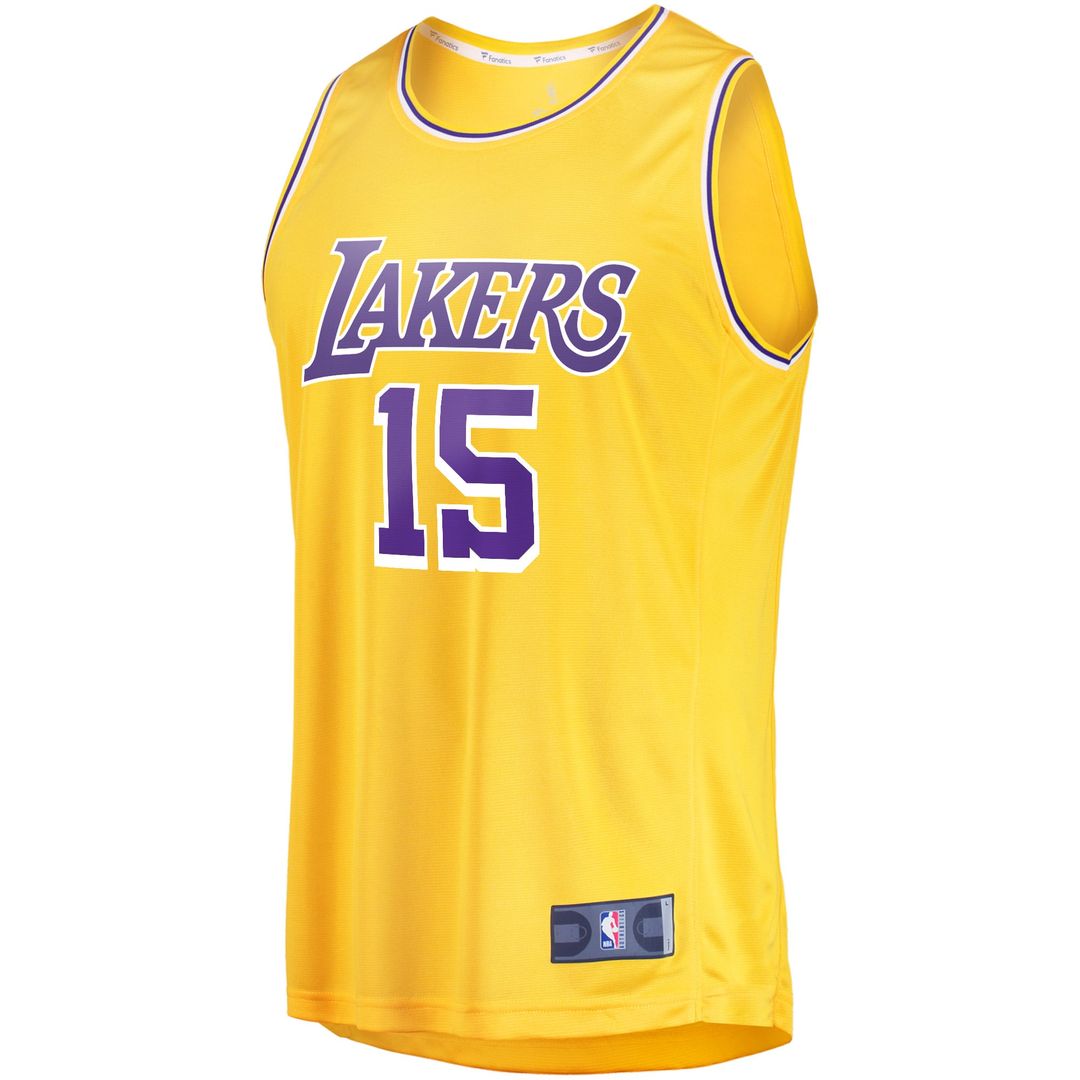 Austin Reaves | Los Angeles Lakers | Fast Break Player Jersey - Icon Edition - Gold