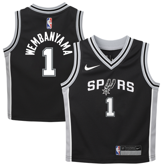 Victor Wembanyama | San Antonio Spurs | Infant Swingman Jersey - Icon Edition - Black