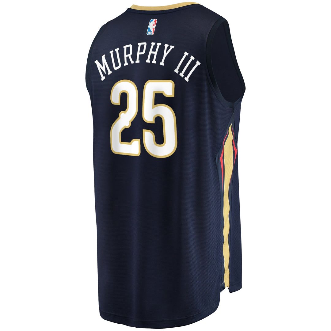 Trey Murphy III | New Orleans Pelicans | Fast Break Replica Jersey - Icon Edition - Navy