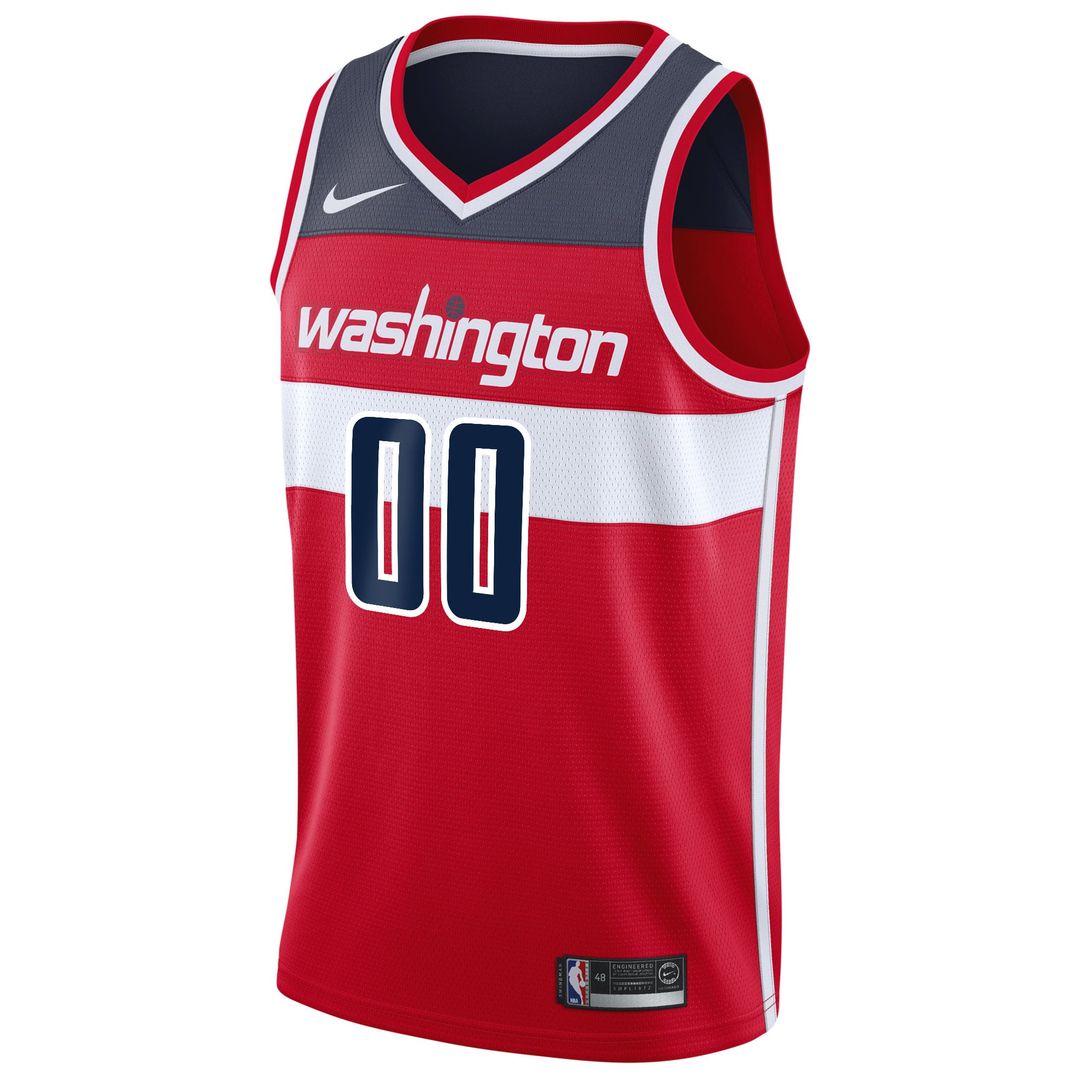 Washington Wizards | 2020/21 Swingman Custom Jersey - Icon Edition - Red