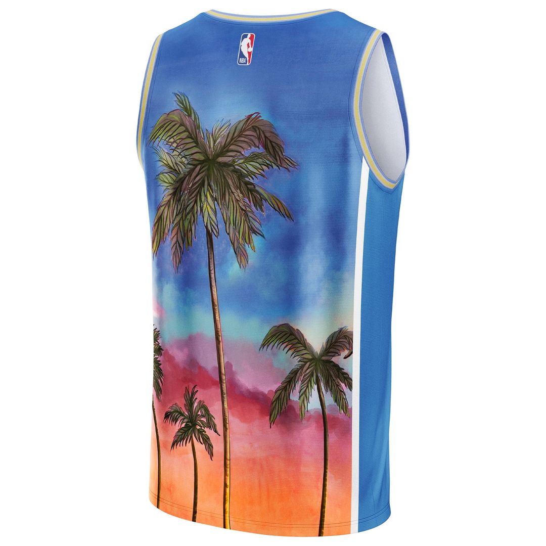 NBA & KidSuper Studios by | Miami Heat | Unisex Hometown Jersey - Blue