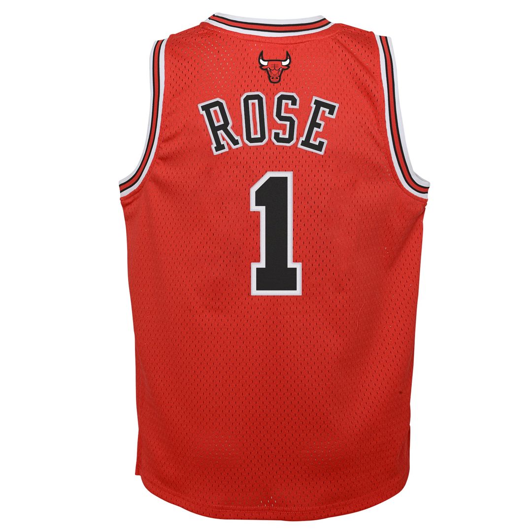 Derrick Rose | Chicago Bulls | Youth 2008/09 Hardwood Classics Swingman Jersey - Red