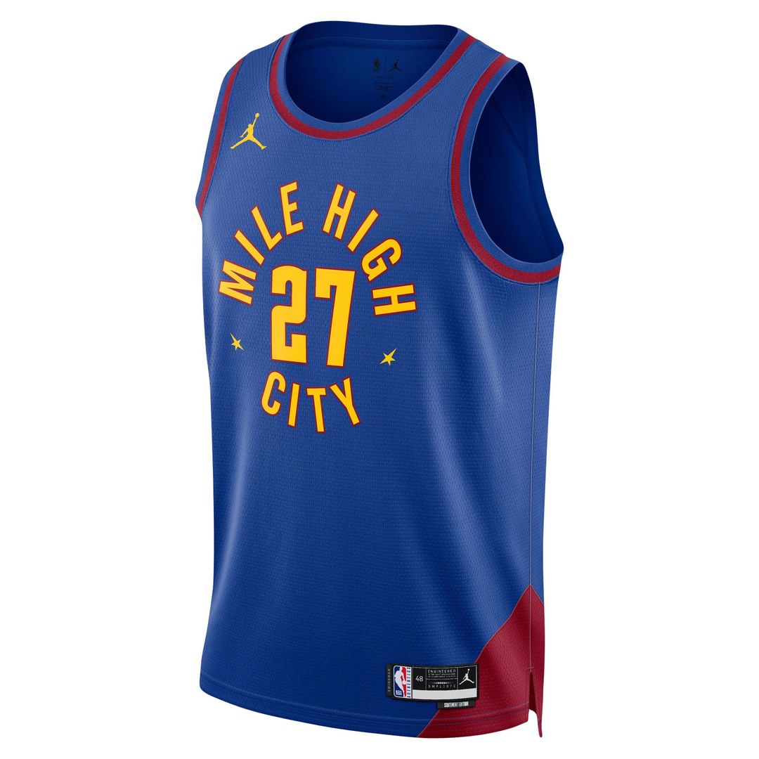 Jamal Murray | Denver Nuggets | Unisex Swingman Jersey - Statement Edition - Blue