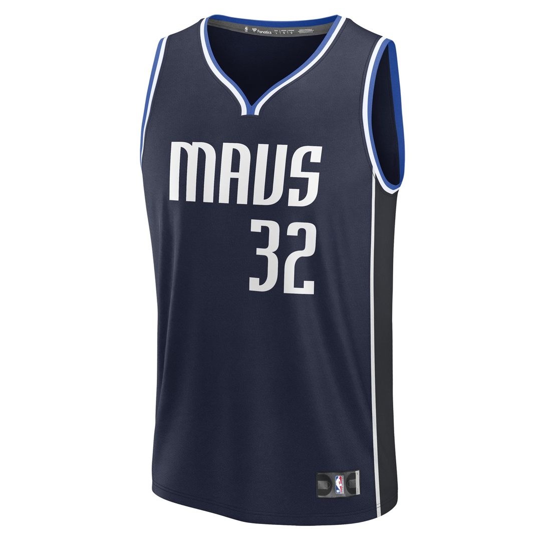 Cooper Flagg | Dallas Mavericks | 2025 NBA Draft First Round Pick Fast Break Replica Jersey - Statement Edition - Navy