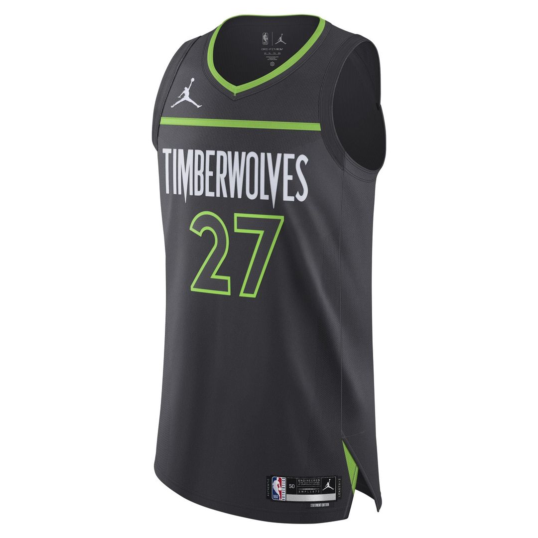 Rudy Gobert | Minnesota Timberwolves | Jersey - Statement Edition - Anthracite