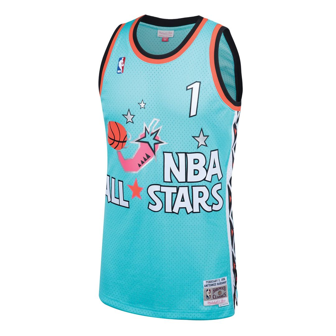Penny Hardaway | Orlando Magic | 1996 NBA All - Star Game Hardwood Classics Swingman Jersey - Teal