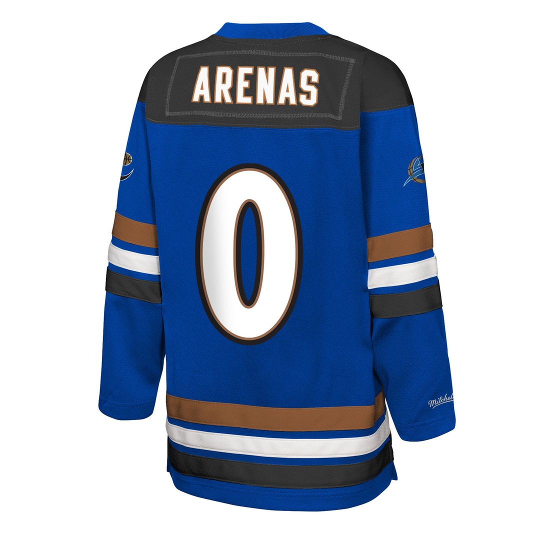 Gilbert Arenas | Washington Wizards | Youth Maxxed Out 2.0 Fashion Hockey Jersey - Blue
