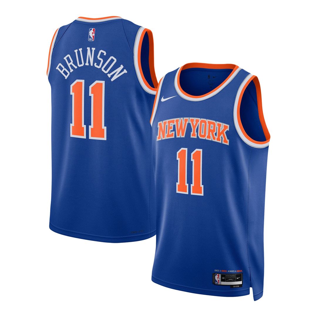 Jalen Brunson | New York Knicks | Unisex Swingman Jersey - Icon Edition - Blue