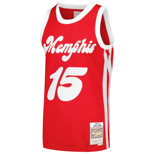 Vince Carter | Memphis Grizzlies | 2015/16 Hardwood Classics Swingman Jersey - Red