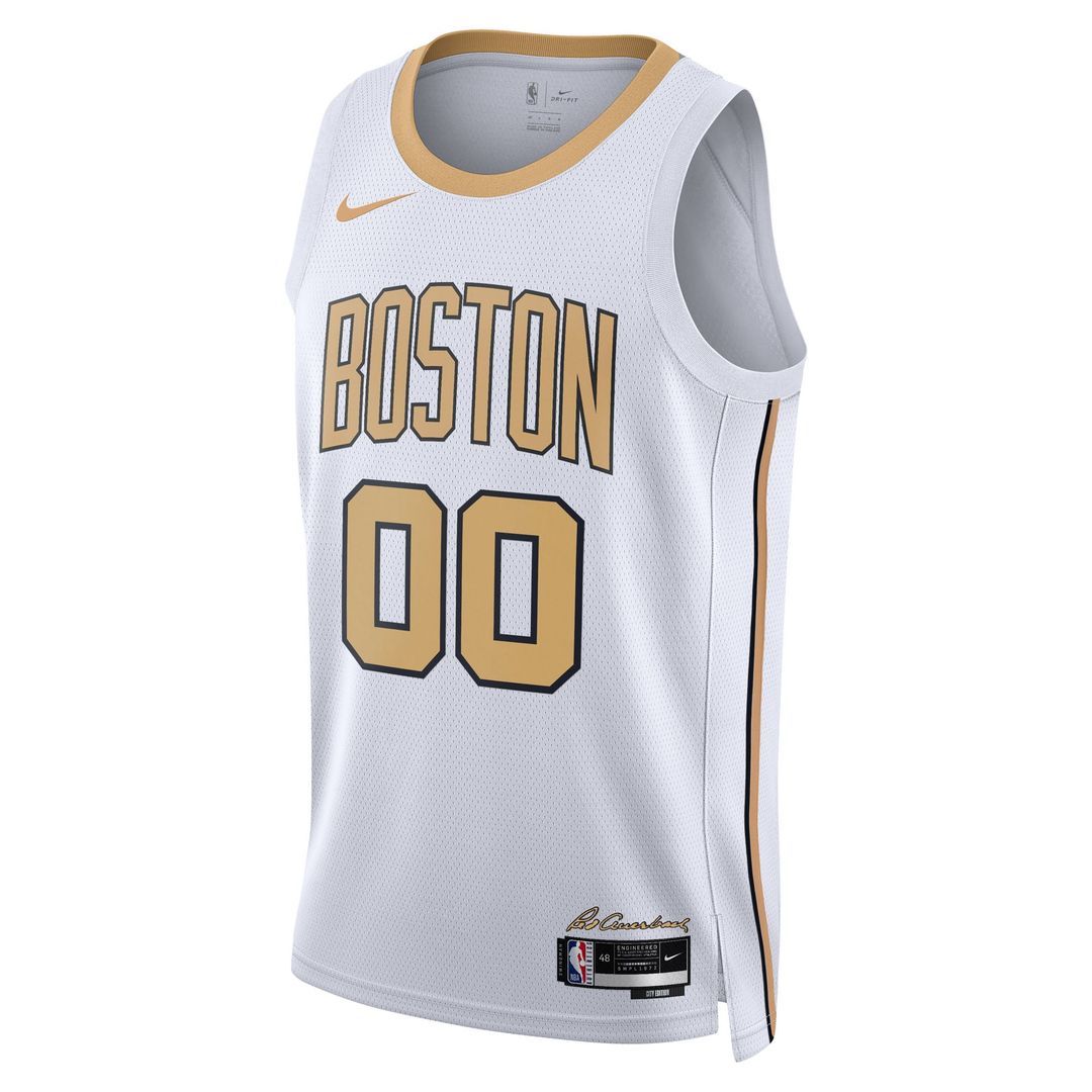 Boston Celtics | Unisex 2025/26 City Edition Swingman Custom Jersey - White