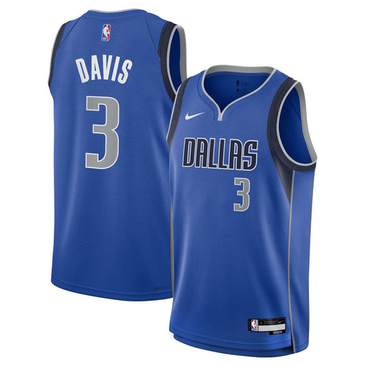 Anthony Davis | Dallas Mavericks | Youth Swingman Jersey - Icon Edition - Blue