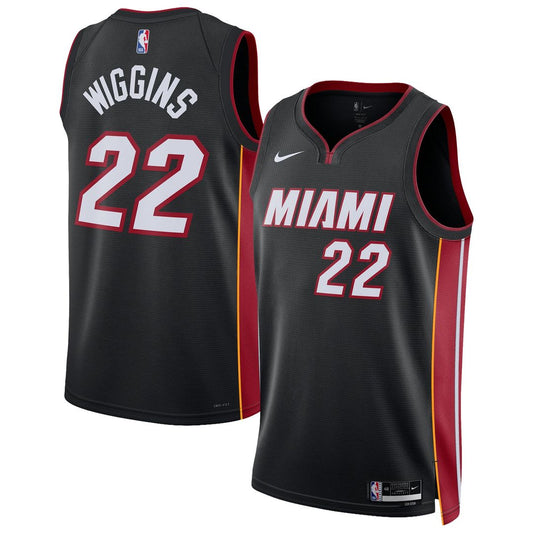 Andrew Wiggins | Miami Heat | Unisex Swingman Player Jersey - Icon Edition - Black