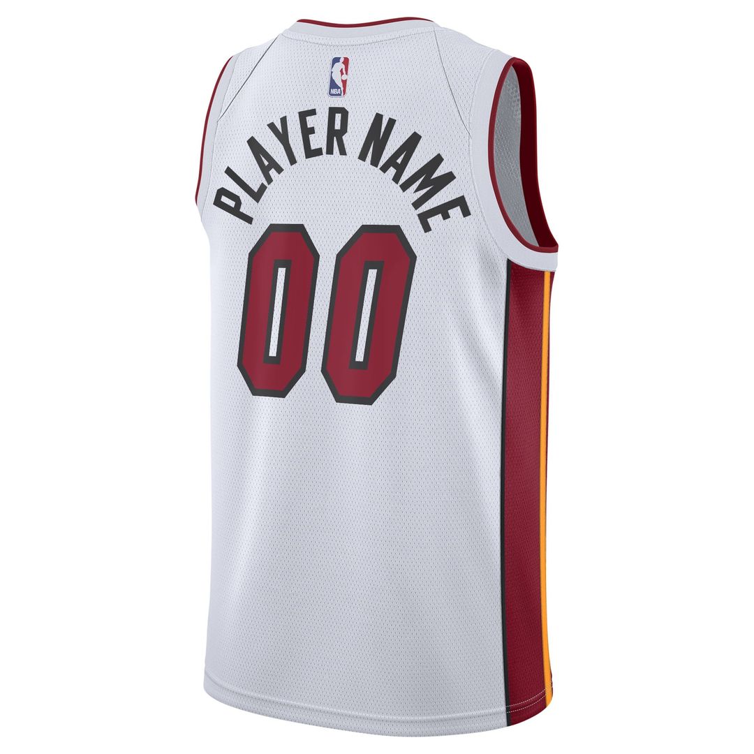 Miami Heat | 2020/21 Swingman Custom Jersey - Association Edition - White
