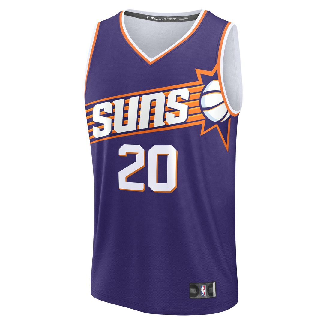 Rasheer Fleming | Phoenix Suns | Fast Break Replica Jersey - Purple - Icon Edition