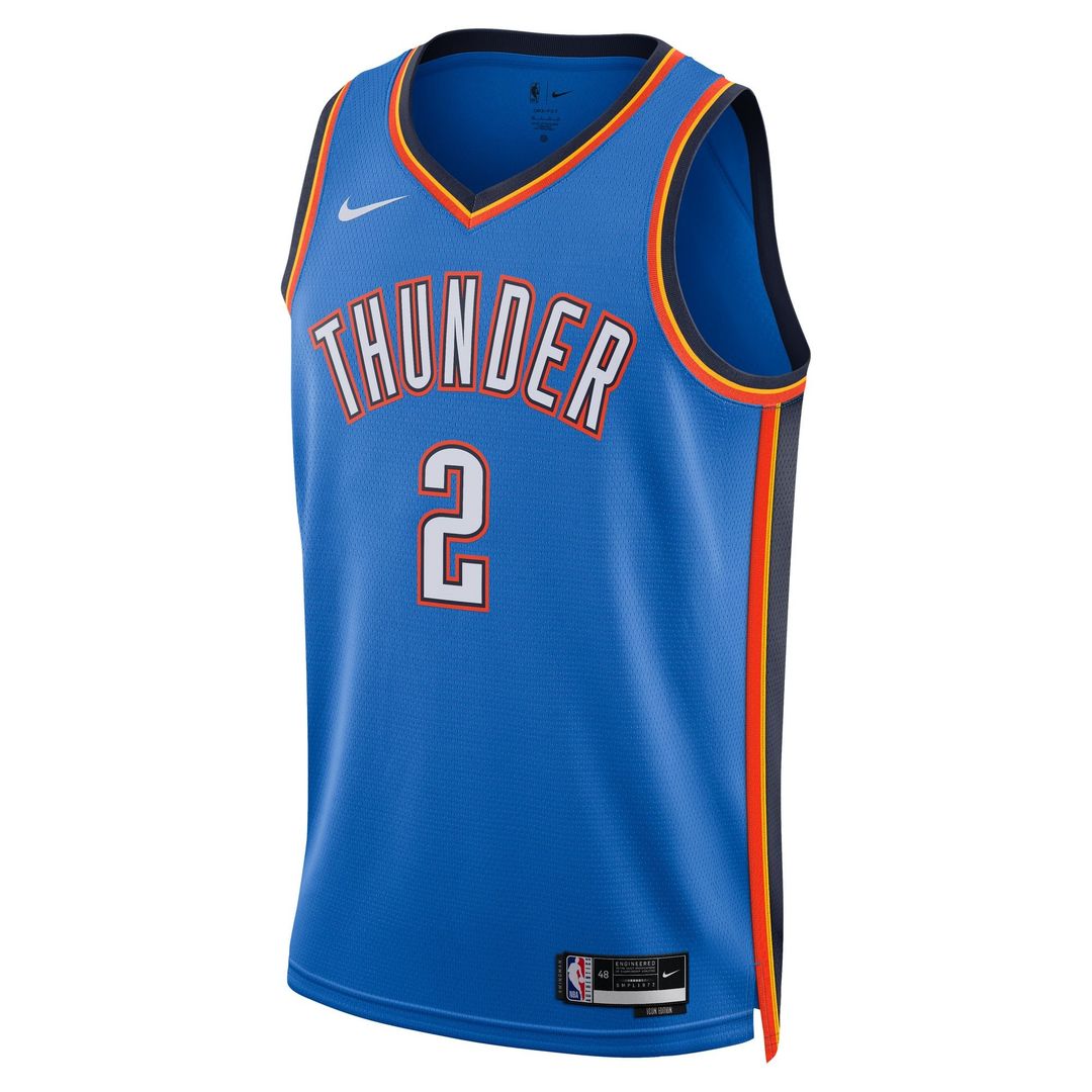 Shai Gilgeous-Alexander | Oklahoma City Thunder | Unisex Swingman Jersey - Association Edition - White