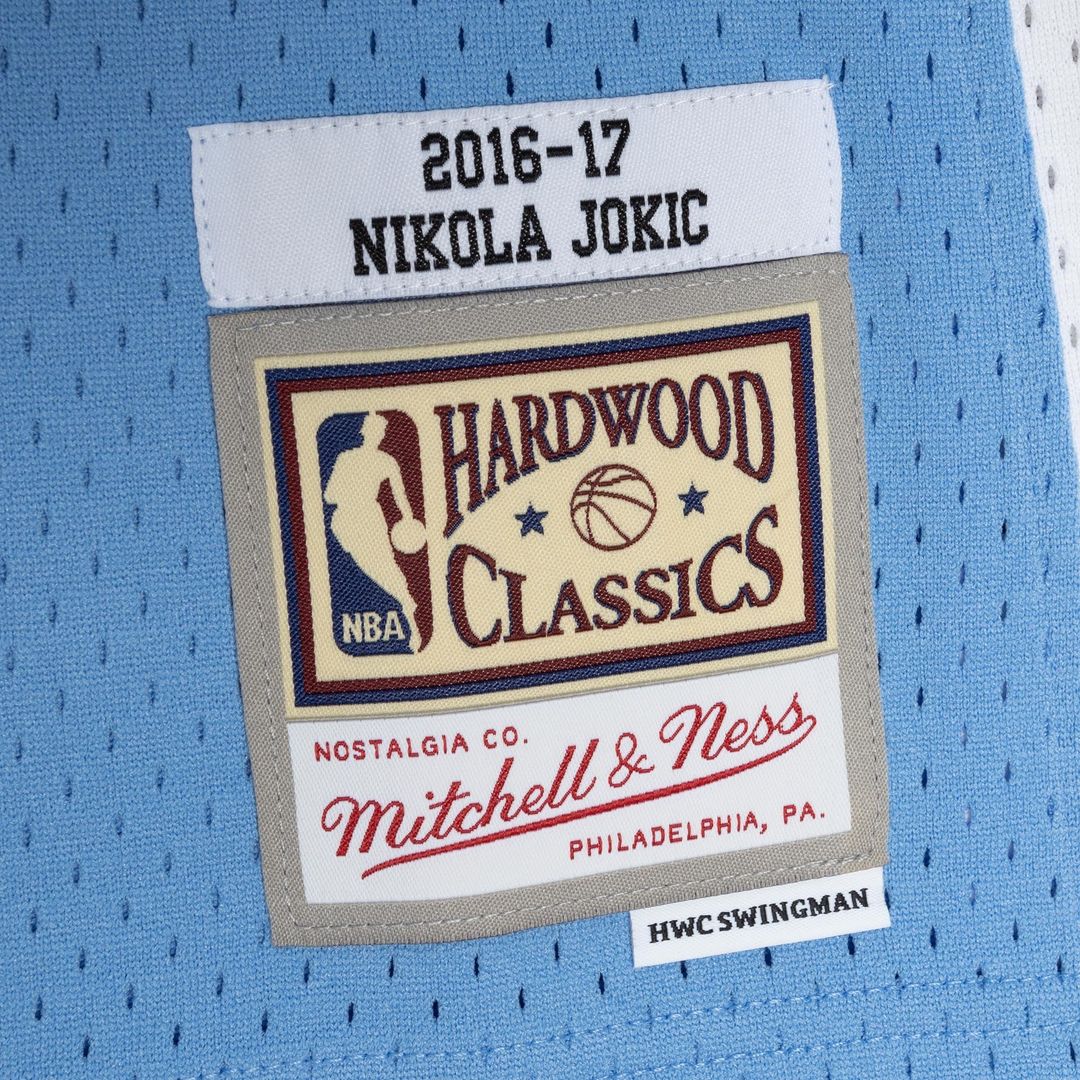 Nikola Jokic | Denver Nuggets | 2016/17 Swingman Jersey - Light Blue
