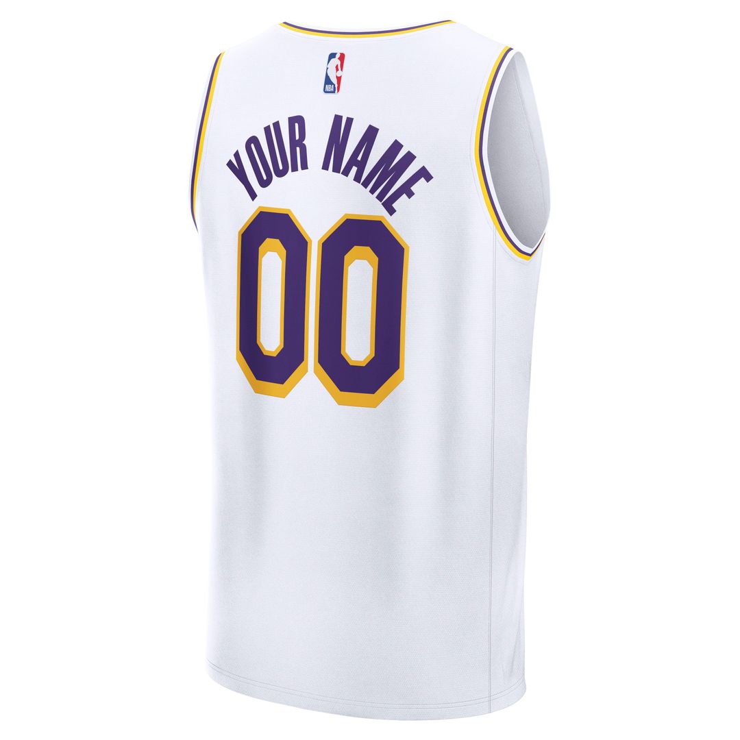 Los Angeles Lakers | Fast Break Custom Jersey - Icon Edition - Gold