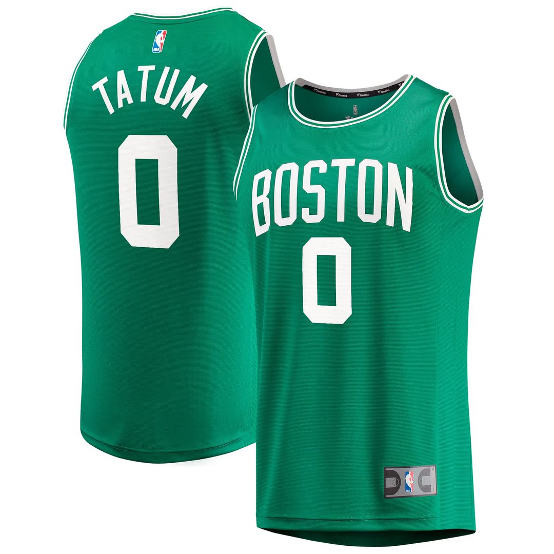 Jayson Tatum | Boston Celtics | Big & Tall Fast Break Player Jersey - Kelly Green - Icon Edition
