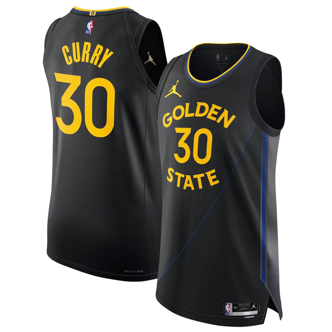 Stephen Curry | Golden State Warriors | 2024/25 Jersey - Statement Edition - Black