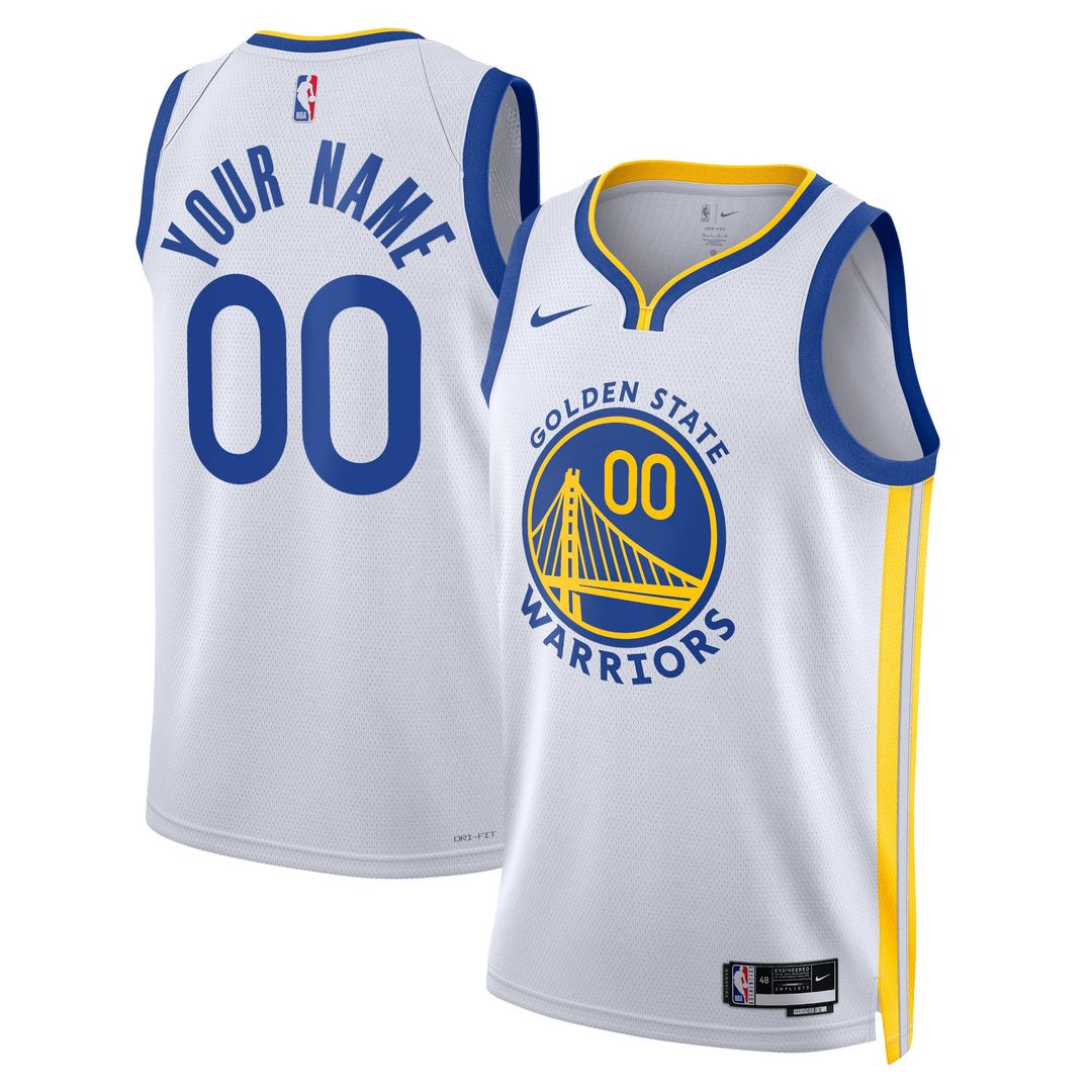 Golden State Warriors | Unisex Swingman Custom Jersey Royal - Icon Edition