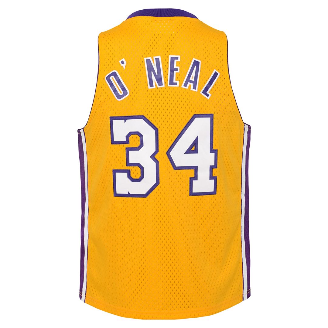 Shaquille O'Neal | Los Angeles Lakers | Youth 1999/00 Hardwood Classics Swingman Jersey - Gold