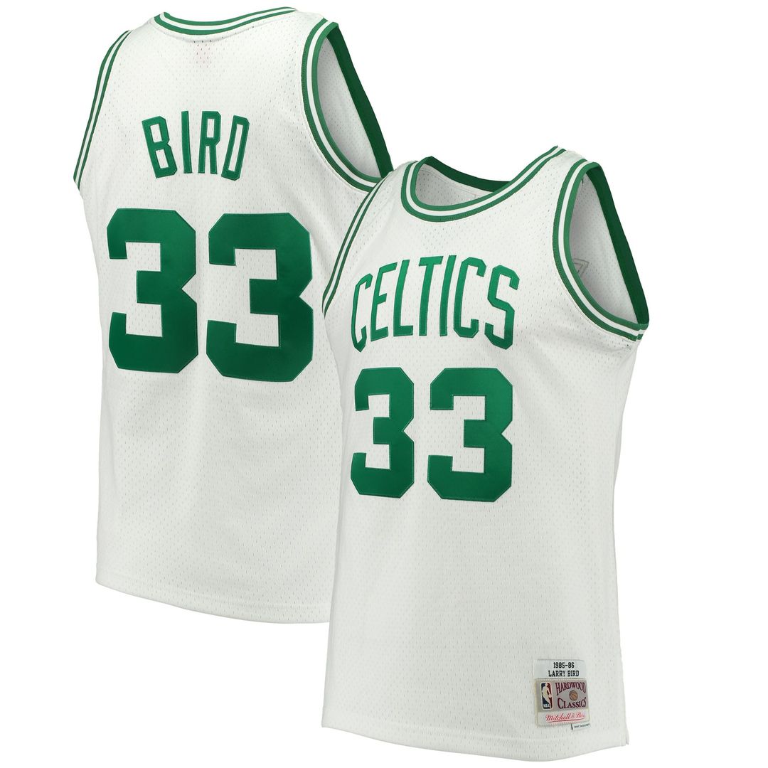 Larry Bird | Boston Celtics | Hardwood Classics 1985/86 Swingman Jersey - White